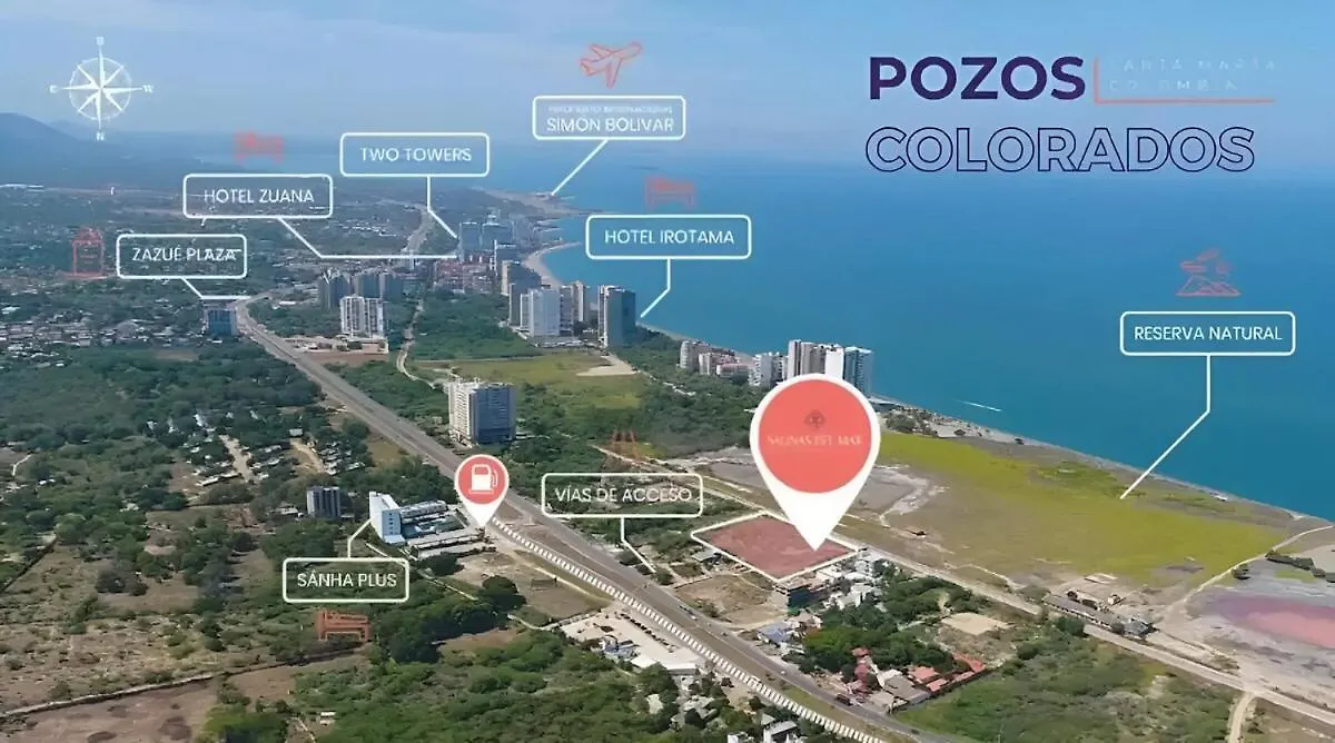 Pozos Colorados Apartamento 607 Santa Marta